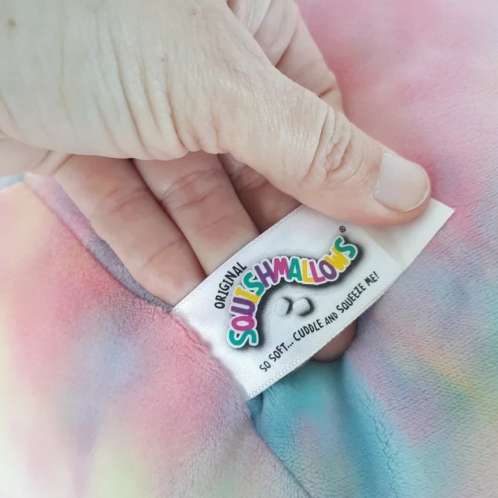Squishmallow Unicorn Tie Dye Multicolor 18 Inch - Picture 6 of 8